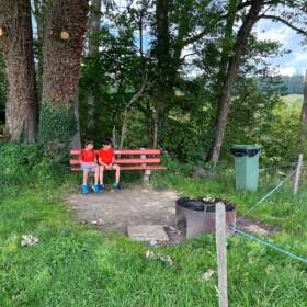 Einer von vielen Grillplätzen