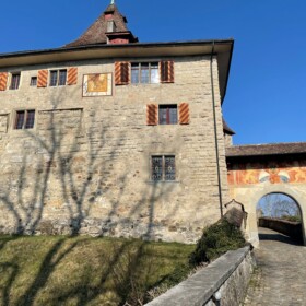 Eingangsbereich der Kyburg