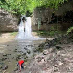 Einer der grössten Wasserfälle des Zürcher Oberlandes und Geheimversteck eines Goldschatzes in einer GKB-Geschichte