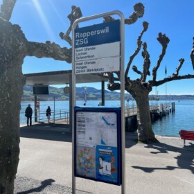 Fahrten über die Insel Ufenau bis nach Zürich