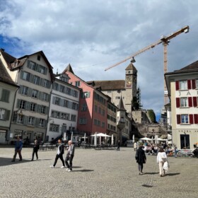 Schloss, gleich oberhalb der Altstadt von Rapperswil