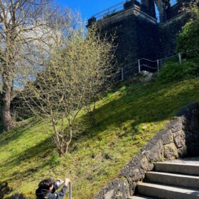 Das Rohrtelefon, eine von ganz vielen Attraktionen für Kinder