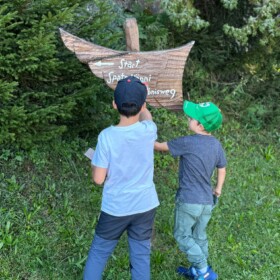 Start des Erlebnisweges